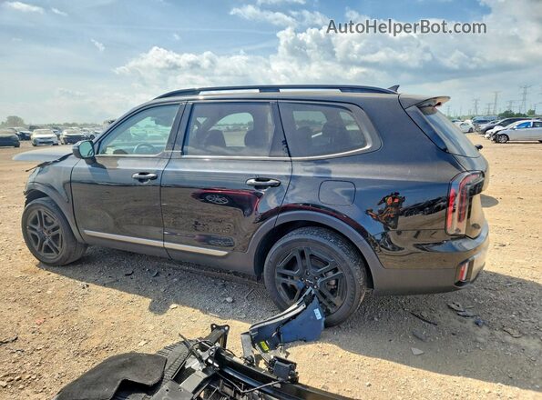5XYP3DGC8PG336299 2023 KIA TELLURIDE Black Trasero izquierdo