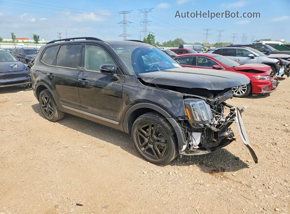 5XYP3DGC8PG336299 2023 KIA TELLURIDE Black Delantero derecho