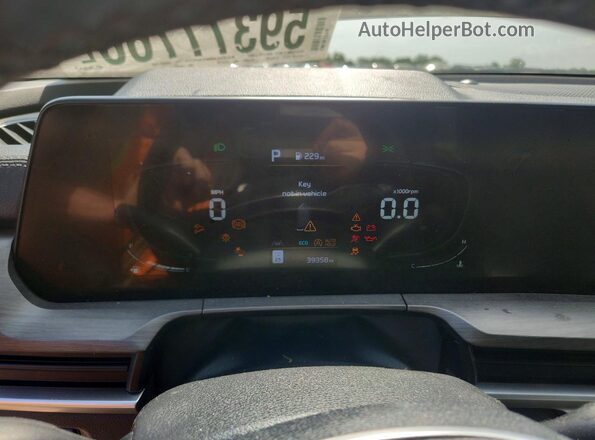 5XYP3DGC8PG336299 2023 KIA TELLURIDE Black Vista del cuadro de instrumentos