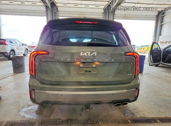 5XYP3DGC8PG352437 2023 KIA TELLURIDE Green Vista trasera