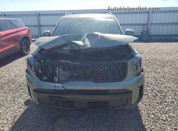 5XYP3DGC8SG682748 2025 KIA TELLURIDE Green Դիմացի տեսք