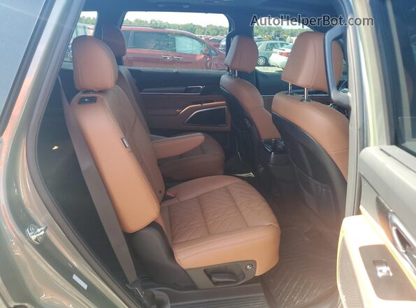5XYP3DGC8SG682748 2025 KIA TELLURIDE Green Սալոնի հետևի տեսք