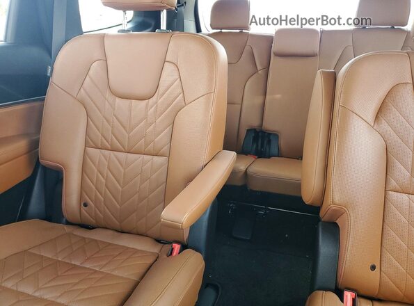 5XYP3DGC9PG368792 2023 KIA TELLURIDE Burgundy Vista de los asientos traseros