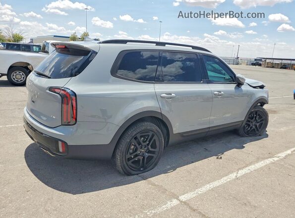 5XYP3DGC9RG540094 2024 KIA TELLURIDE Silver უკანა მარჯვენა