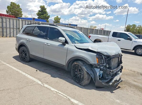5XYP3DGC9RG540094 2024 KIA TELLURIDE Silver წინა მარჯვენა