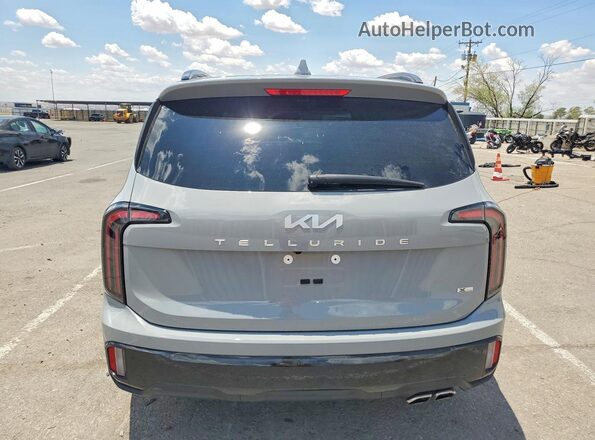 5XYP3DGC9RG540094 2024 KIA TELLURIDE Silver უკანა ხედი