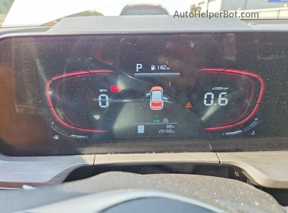 5XYP3DGCXRG548494 2024 KIA TELLURIDE White Սարքավորումների վահանակի տեսք