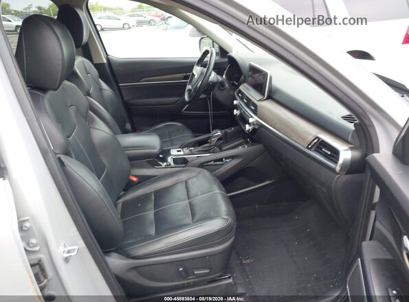 5XYP3DHC0MG172184 2021 KIA TELLURIDE Серый Вид салона спереди