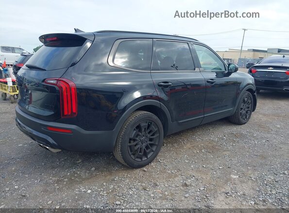 5XYP3DHC1MG103889 2021 KIA TELLURIDE Черный Задняя правая четверть