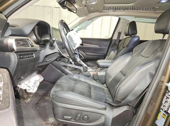5XYP3DHC1MG106890 2021 KIA TELLURIDE Green Вид салону спереду