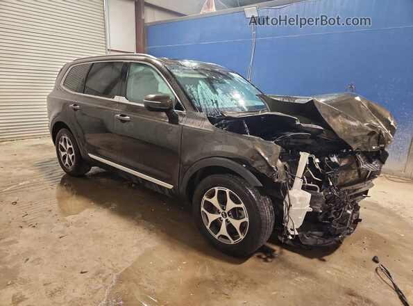 5XYP3DHC1MG106890 2021 KIA TELLURIDE Green Передня права чверть