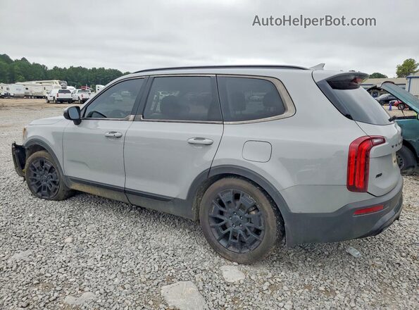 5XYP3DHC1MG180293 2021 KIA TELLURIDE Gray Rear left