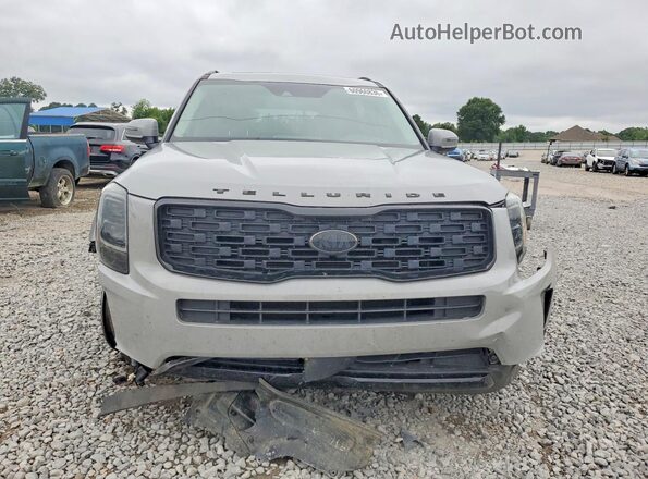 5XYP3DHC1MG180293 2021 KIA TELLURIDE Gray Front view