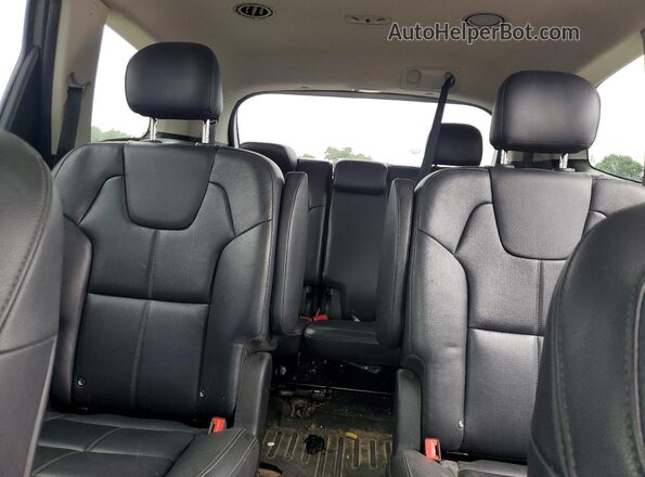 5XYP3DHC1MG180293 2021 KIA TELLURIDE Gray Rear seats view