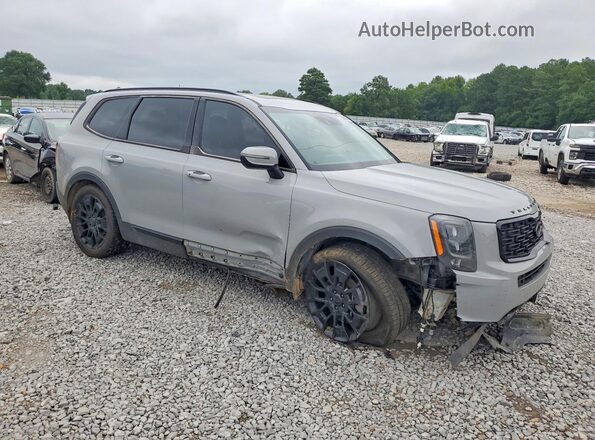 5XYP3DHC1MG180293 2021 KIA TELLURIDE Gray Front right