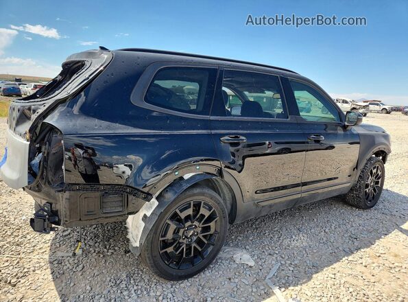 5XYP3DHC1NG261988 2022 KIA TELLURIDE Черный Задняя правая четверть
