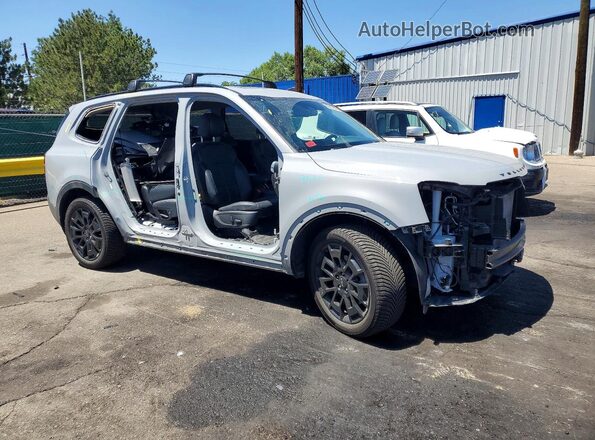 5XYP3DHC1NG265233 2022 KIA TELLURIDE Gray Delantero derecho