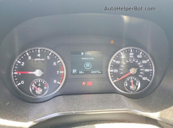 5XYP3DHC1NG265233 2022 KIA TELLURIDE Gray Vista del cuadro de instrumentos