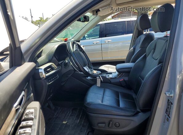 5XYP3DHC1NG265233 2022 KIA TELLURIDE Gray Vista interior delantera