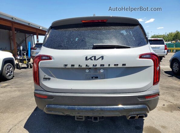5XYP3DHC1NG265233 2022 KIA TELLURIDE Gray Vista trasera