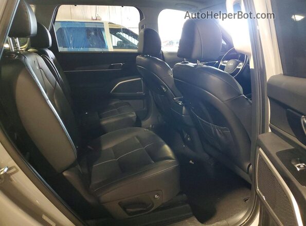 5XYP3DHC2NG233262 2022 KIA TELLURIDE Gray უკანა სალონის ხედი