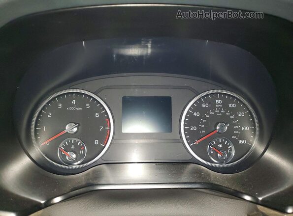 5XYP3DHC2NG233262 2022 KIA TELLURIDE Gray ხელსაწყოთა პანელის ხედი