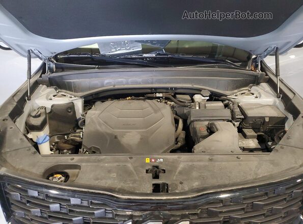 5XYP3DHC2NG233262 2022 KIA TELLURIDE Gray ძრავის განყოფილების ხედი