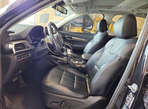 5XYP3DHC2NG278718 2022 KIA TELLURIDE Black Սալոնի դիմացի տեսք
