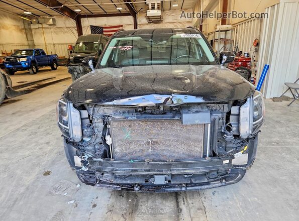 5XYP3DHC2NG278718 2022 KIA TELLURIDE Black Դիմացի տեսք