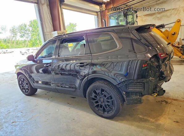 5XYP3DHC2NG278718 2022 KIA TELLURIDE Black Հետևի ձախ