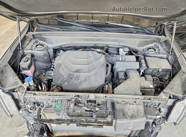 5XYP3DHC2NG278718 2022 KIA TELLURIDE Black Շարժիչի բաժամունքի տեսք