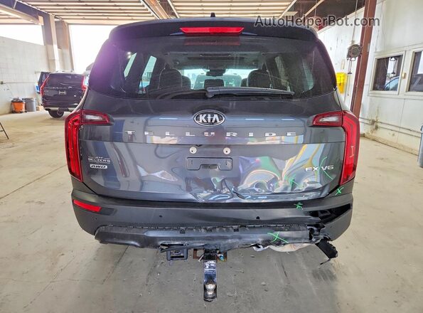 5XYP3DHC3LG030071 2020 KIA TELLURIDE Gray Vista trasera