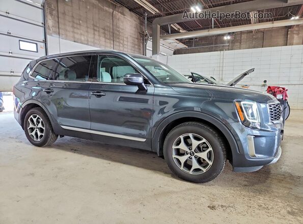 5XYP3DHC3LG030071 2020 KIA TELLURIDE Gray Delantero derecho