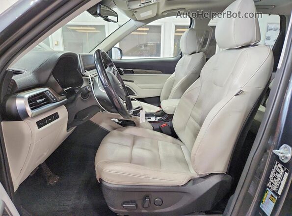5XYP3DHC3LG030071 2020 KIA TELLURIDE Gray Vista interior delantera