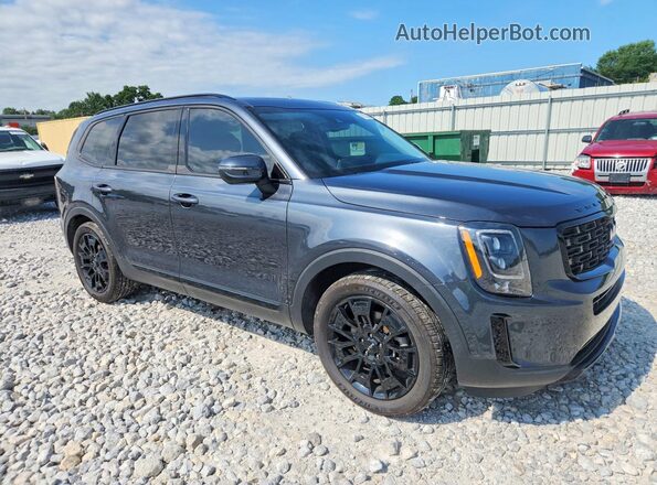 5XYP3DHC3NG263063 2022 KIA TELLURIDE Gray Передня права чверть