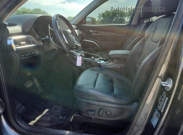 5XYP3DHC3NG263063 2022 KIA TELLURIDE Gray Вид салону спереду