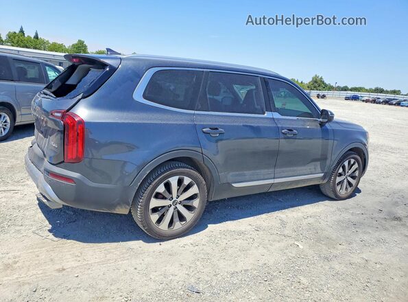 5XYP3DHC4MG118631 2021 KIA TELLURIDE Gray Rear right