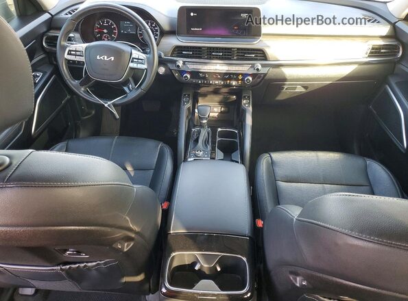 5XYP3DHC4NG260043 2022 KIA TELLURIDE Black Vista del salpicadero