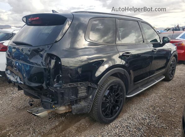 5XYP3DHC4NG260043 2022 KIA TELLURIDE Black Trasero derecho