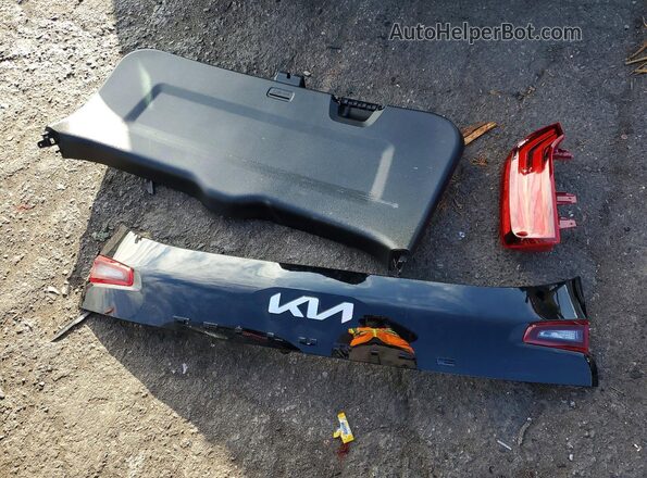 5XYP3DHC4NG260043 2022 KIA TELLURIDE Black Vista de la etiqueta del VIN