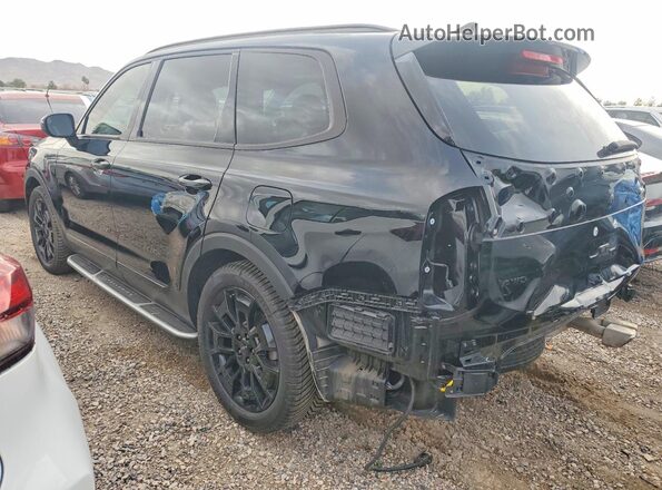 5XYP3DHC4NG260043 2022 KIA TELLURIDE Black Trasero izquierdo