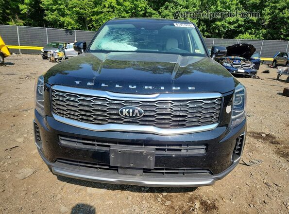 5XYP3DHC5MG114880 2021 KIA TELLURIDE Black Front view