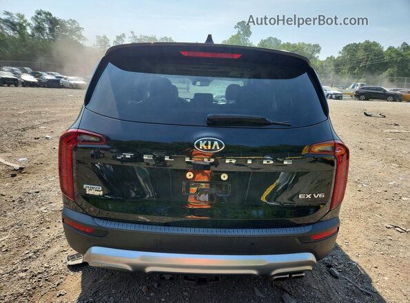 5XYP3DHC5MG114880 2021 KIA TELLURIDE Black Rear view
