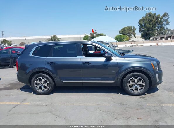 5XYP3DHC6LG028587 2020 KIA TELLURIDE Серый Вид задней части салона
