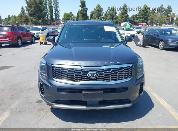 5XYP3DHC6LG028587 2020 KIA TELLURIDE Серый Вид щитка приборов