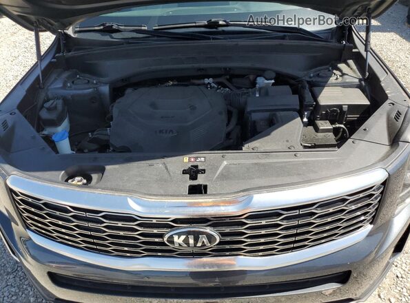 5XYP3DHC6LG037077 2020 KIA TELLURIDE Угольный Вид подкапотного пространства
