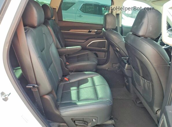 5XYP3DHC6MG189684 2021 KIA TELLURIDE White უკანა სალონის ხედი