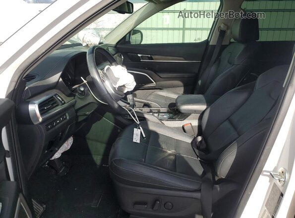 5XYP3DHC6MG189684 2021 KIA TELLURIDE White წინა სალონის ხედი