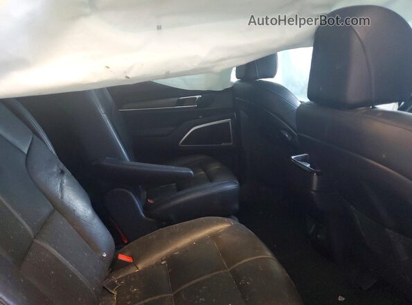 5XYP3DHC6NG311817 2022 KIA TELLURIDE Black Widok wnętrza z tyłu
