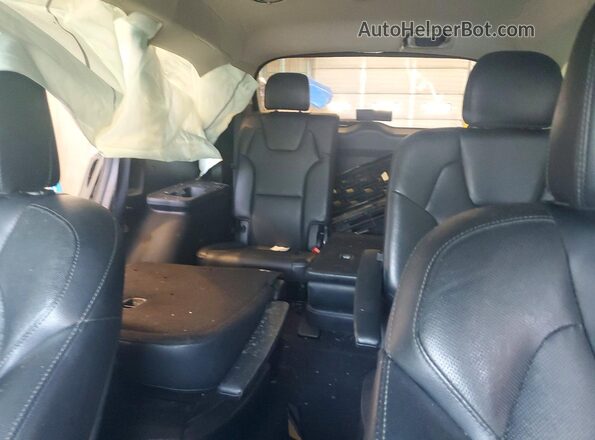 5XYP3DHC6NG311817 2022 KIA TELLURIDE Black Widok tylnych siedzeń